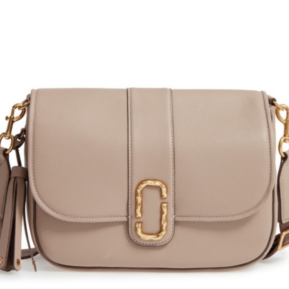 COPY - Marc Jacobs interlock courier crossbody bag Taupe